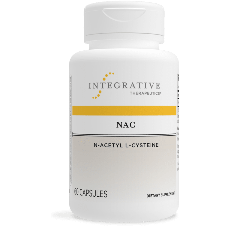 NAC 600 mg 60 capsules Integrative Therapeutics - Premium  from Integrative Therapeutics - Just $19.00! Shop now at Nutrigeek