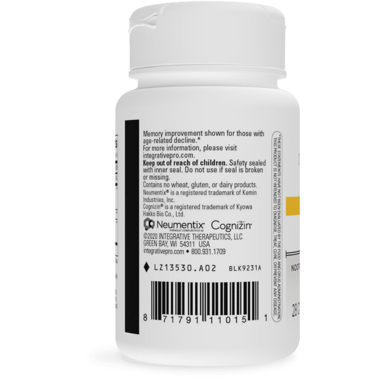 Neurologix 28 capsules Integrative Therapeutics - Premium  from Integrative Therapeutics - Just $25.00! Shop now at Nutrigeek