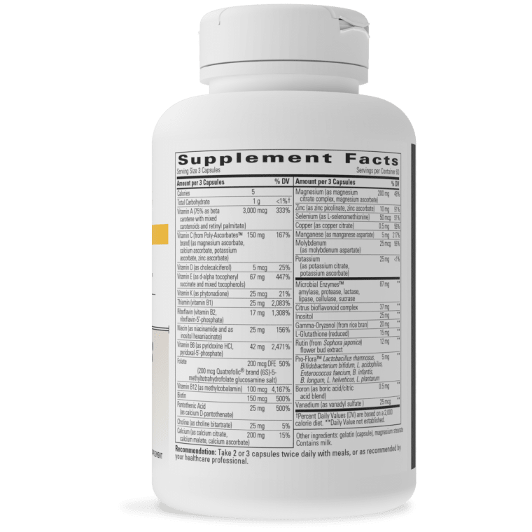 Nutrivitamin Enzyme Complex 180 capsules Integrative Therapeutics - Premium  from Integrative Therapeutics - Just $48.00! Shop now at Nutrigeek