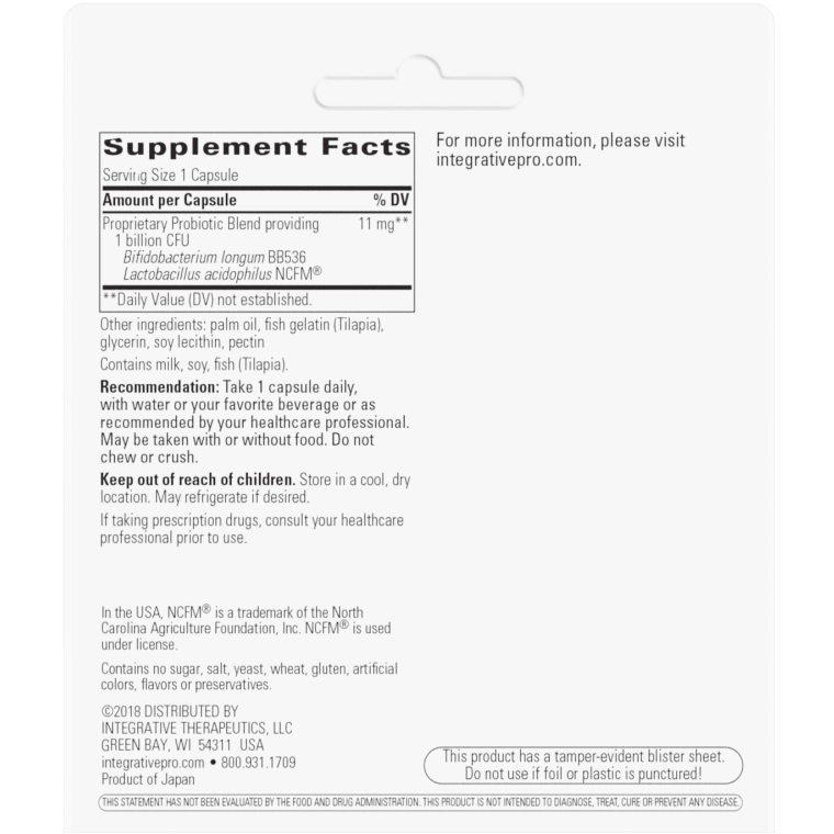 Probiotic Pearls 90 capsules  Integrative Therapeutics - Premium  from Integrative Therapeutics - Just $40.00! Shop now at Nutrigeek