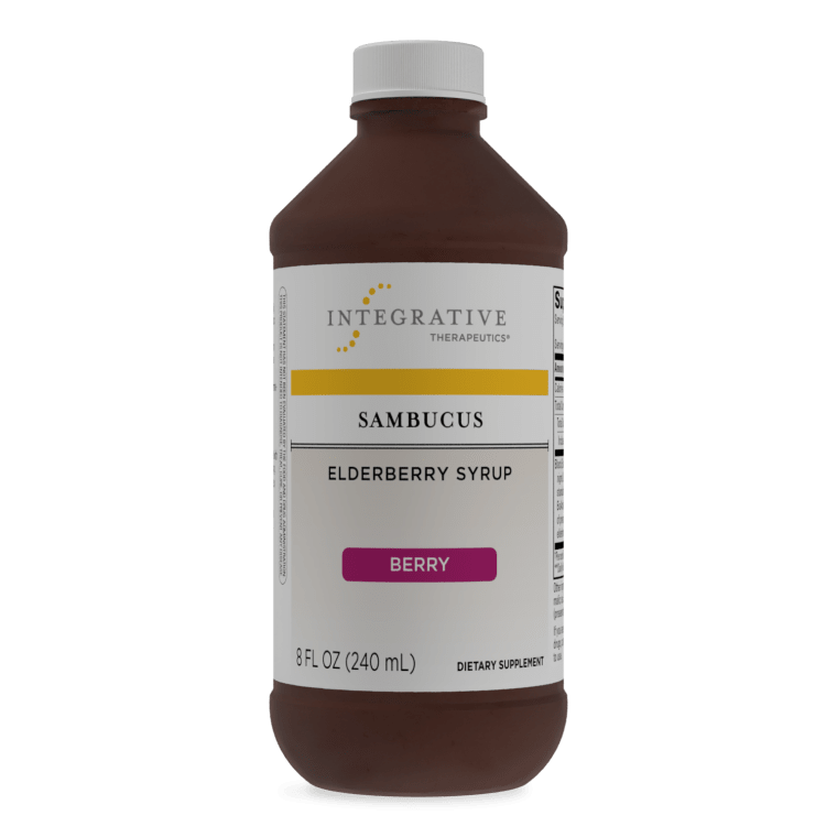 Sambucus Elderberry Syrup 240 ml  Integrative Therapeutics - Premium  from Integrative Therapeutics - Just $27.00! Shop now at Nutrigeek