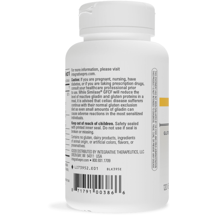 Similase GFCF 120 capsules  Integrative Therapeutics - Premium  from Integrative Therapeutics - Just $29.00! Shop now at Nutrigeek