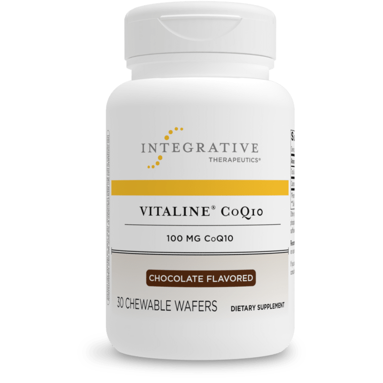 Vitaline CoQ10 100 mg 30 chewable Integrative Therapeutics - Premium  from Integrative Therapeutics - Just $30.00! Shop now at Nutrigeek
