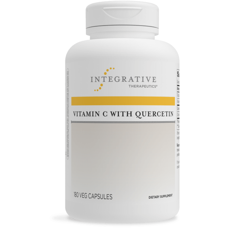 Vitamin C With Quercetin 180 capsules Integrative Therapeutics - Premium  from Integrative Therapeutics - Just $38.00! Shop now at Nutrigeek