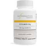 Vitamin D3 5000 IU 90 chewable Integrative Therapeutics - Premium Vitamins & Supplements from Integrative Therapeutics - Just $23.99! Shop now at Nutrigeek