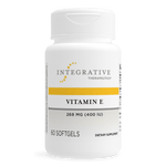 Vitamin E 60 softgels  Integrative Therapeutics - Premium  from Integrative Therapeutics - Just $19.00! Shop now at Nutrigeek