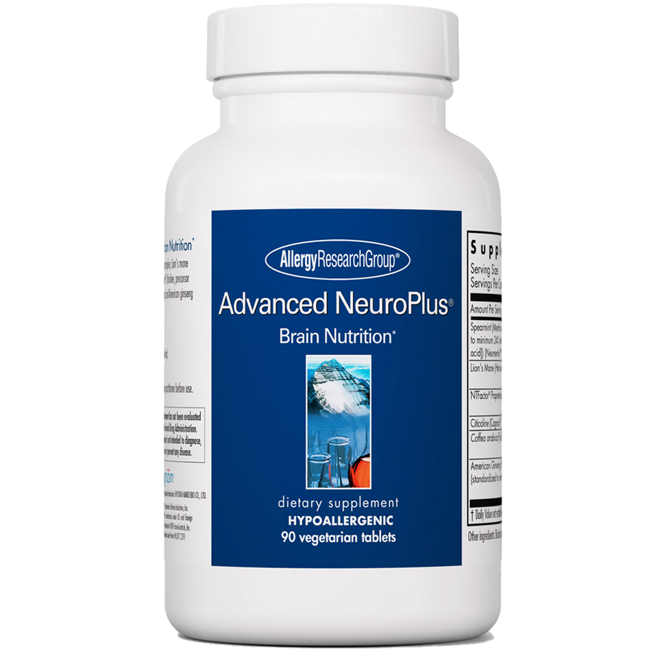 Advanced NeuroPlus® 90 Tablets Allergy Research Group - Premium Vitamins & Supplements from Allergy Research Group - Just $88.99! Shop now at Nutrigeek