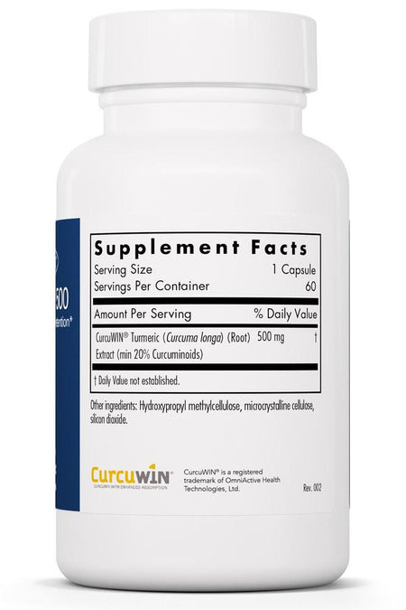 CurcuWIN® 500 mg 60 capsules Allergy Research Group - Premium  from Allergy Research Group - Just $34.99! Shop now at Nutrigeek