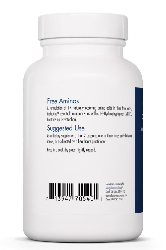 Free Aminos 100 capsules Allergy Research Group - Premium  from Allergy Research Group - Just $43.99! Shop now at Nutrigeek