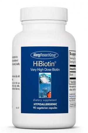 HiBiotin (Biotin)100 mg 90 capsules Allergy Research Group - Premium  from Allergy Research Group - Just $42! Shop now at Nutrigeek