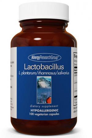 Lactobacillus 100 Vegetarian Capsules  Allergy Research Group - Premium  from Allergy Research Group - Just $37.99! Shop now at Nutrigeek