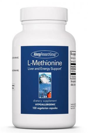 L-Methionine 500 Mg 100 Vegetarian Capsules Allergy Research Group - Premium  from Allergy Research Group - Just $28.99! Shop now at Nutrigeek