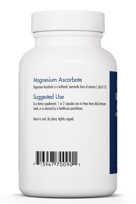Magnesium Ascorbate 100 Vegetarian Caps Allergy Research Group - Premium  from Allergy Research Group - Just $29.99! Shop now at Nutrigeek