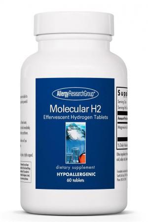 Molecular H2 60 Vegetarian Tablets Allergy Research Group - Premium  from Allergy Research Group - Just $64.99! Shop now at Nutrigeek