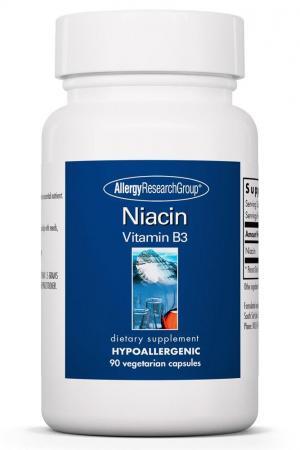 Niacin Vitamin B3  90 capsules Allergy Research Group - Premium  from Allergy Research Group - Just $17.99! Shop now at Nutrigeek