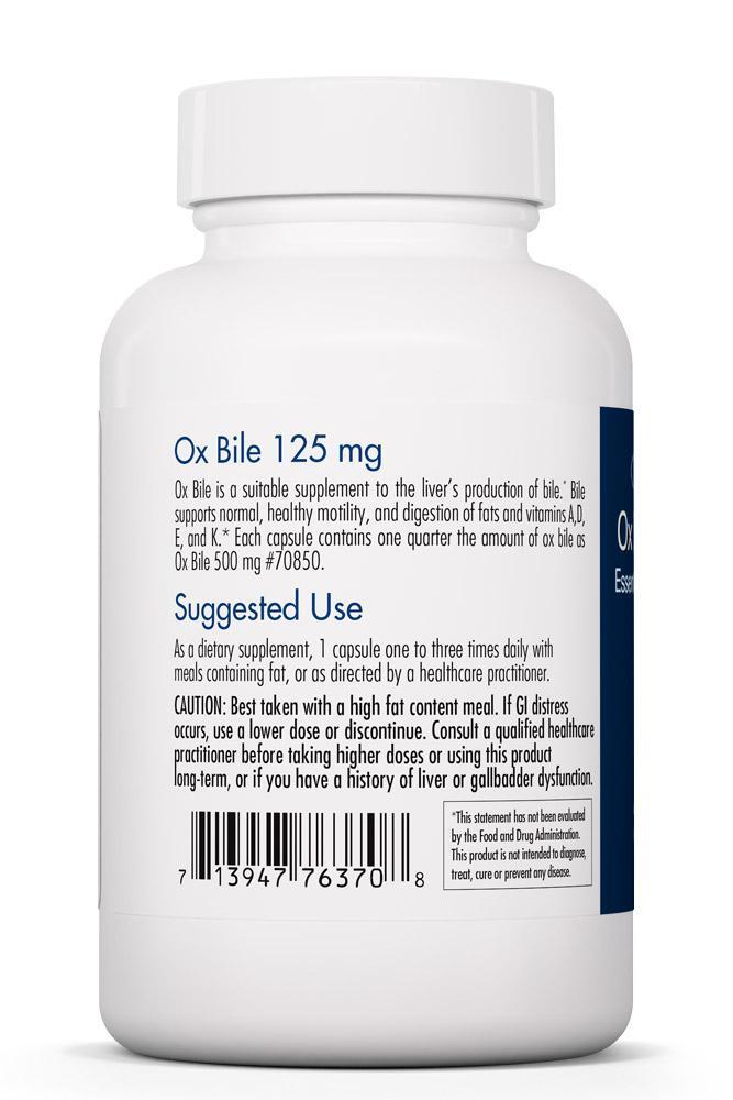Ox Bile 125 mg 180 Vegicaps Allergy Research Group - Premium  from Allergy Research Group - Just $41.99! Shop now at Nutrigeek