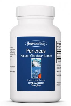 Pancreas Pork 60 caps Allergy Research Group - Premium  from Allergy Research Group - Just $27.99! Shop now at Nutrigeek