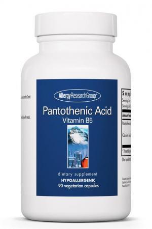 Pantothenic Acid 90 Vegetarian Capsules Allergy Research Group - Premium  from Allergy Research Group - Just $19.99! Shop now at Nutrigeek