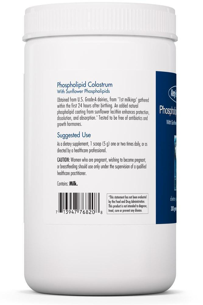 Phospholipid Colostrum 300 grams Allergy Research Group - Premium  from Allergy Research Group - Just $55.99! Shop now at Nutrigeek