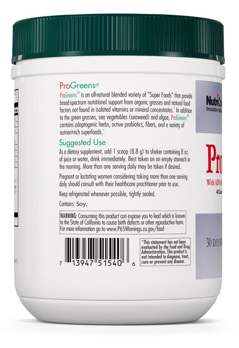 Progreens® 30 days formula 256 g powder Allergy Research Group - Premium  from Allergy Research Group - Just $59! Shop now at Nutrigeek