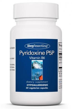 Pyridoxine P5P 60 Vegetable capsules Allergy Research Group - Premium  from Allergy Research Group - Just $24.99! Shop now at Nutrigeek