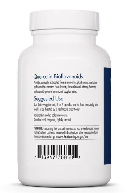 Quercetin Bioflavonoids 100 Vegetarian Caps Allergy Research Group - Premium  from Allergy Research Group - Just $25.99! Shop now at Nutrigeek