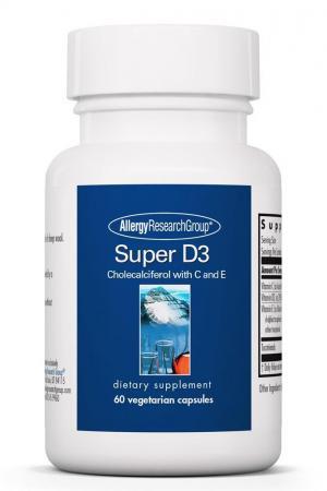 Super D3 60 Vegetarian Capsules Allergy Research Group - Premium  from Allergy Research Group - Just $17.99! Shop now at Nutrigeek