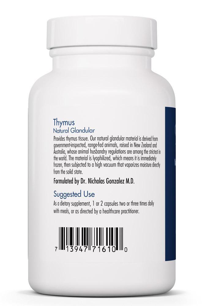 Thymus Natural Glandular 75 Vegicaps Allergy Research Group - Premium  from Allergy Research Group - Just $43.99! Shop now at Nutrigeek