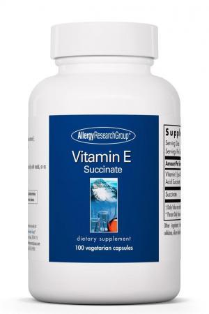 Vitamin E 100 capsules Allergy Research Group - Premium  from Allergy Research Group - Just $49.99! Shop now at Nutrigeek