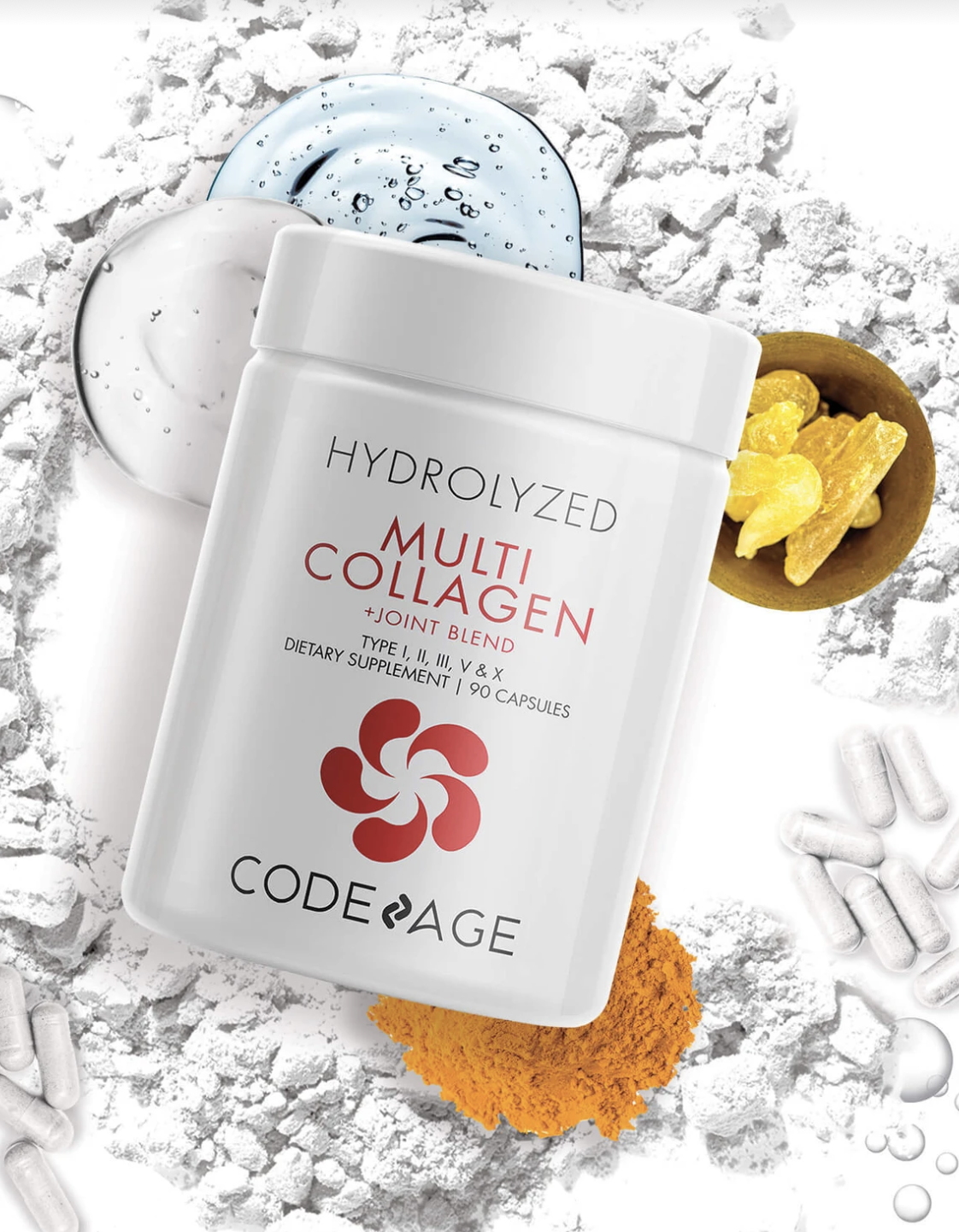 Multi Collagen Joint Formula 90 capsules CodeAge - Premium  from CodeAge - Just $37.99! Shop now at Nutrigeek