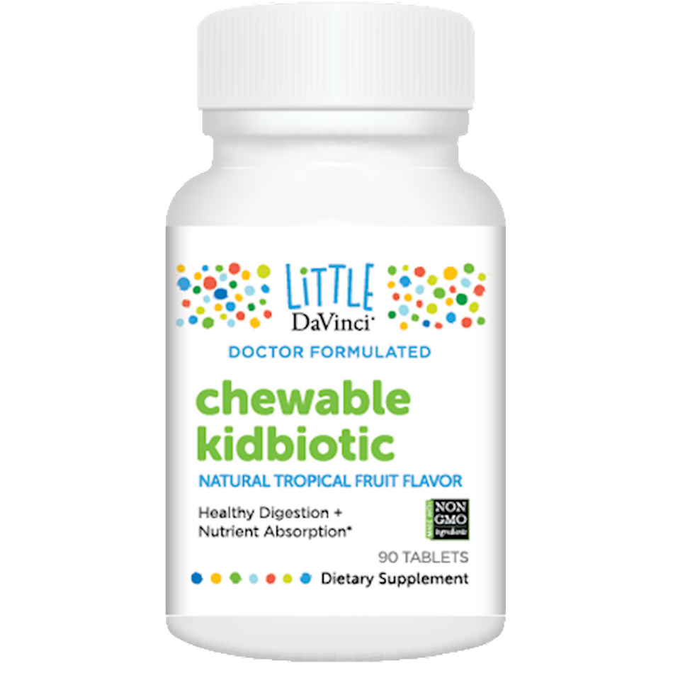 Chewable Kidbiotic 90 tablets Little DaVinci - Premium Vitamins & Supplements from DaVinci - Just $45.99! Shop now at Nutrigeek