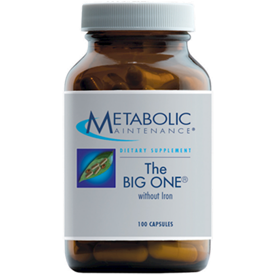The Big One without Iron 100 vcapsules Metabolic Maintenance - Premium  from Metabolic Maintenance - Just $46.00! Shop now at Nutrigeek