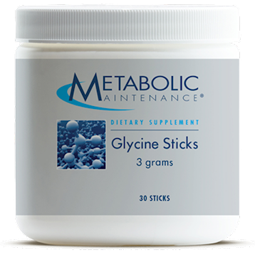Glycine Sticks 3 grams 30 sticks Metabolic Maintenance - Premium Vitamins & Supplements from Metabolic Maintenance - Just $41.99! Shop now at Nutrigeek