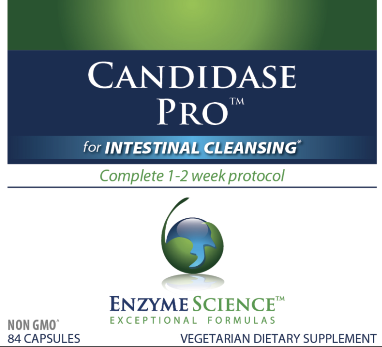 Candidase Pro™ 84 capsules Enzyme Science - Premium Vitamins & Supplements from Enzyme Science - Just $40.50! Shop now at Nutrigeek