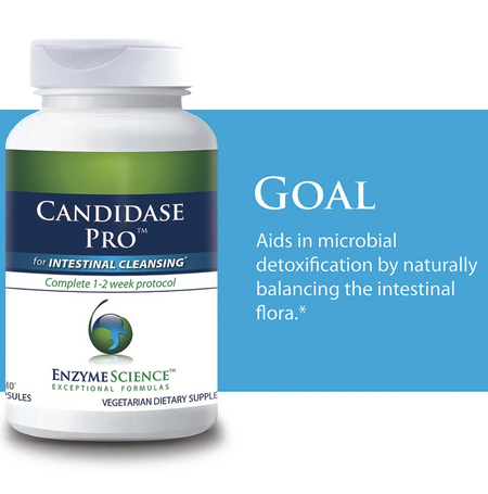 Candidase Pro™ 84 capsules Enzyme Science - Premium Vitamins & Supplements from Enzyme Science - Just $40.50! Shop now at Nutrigeek