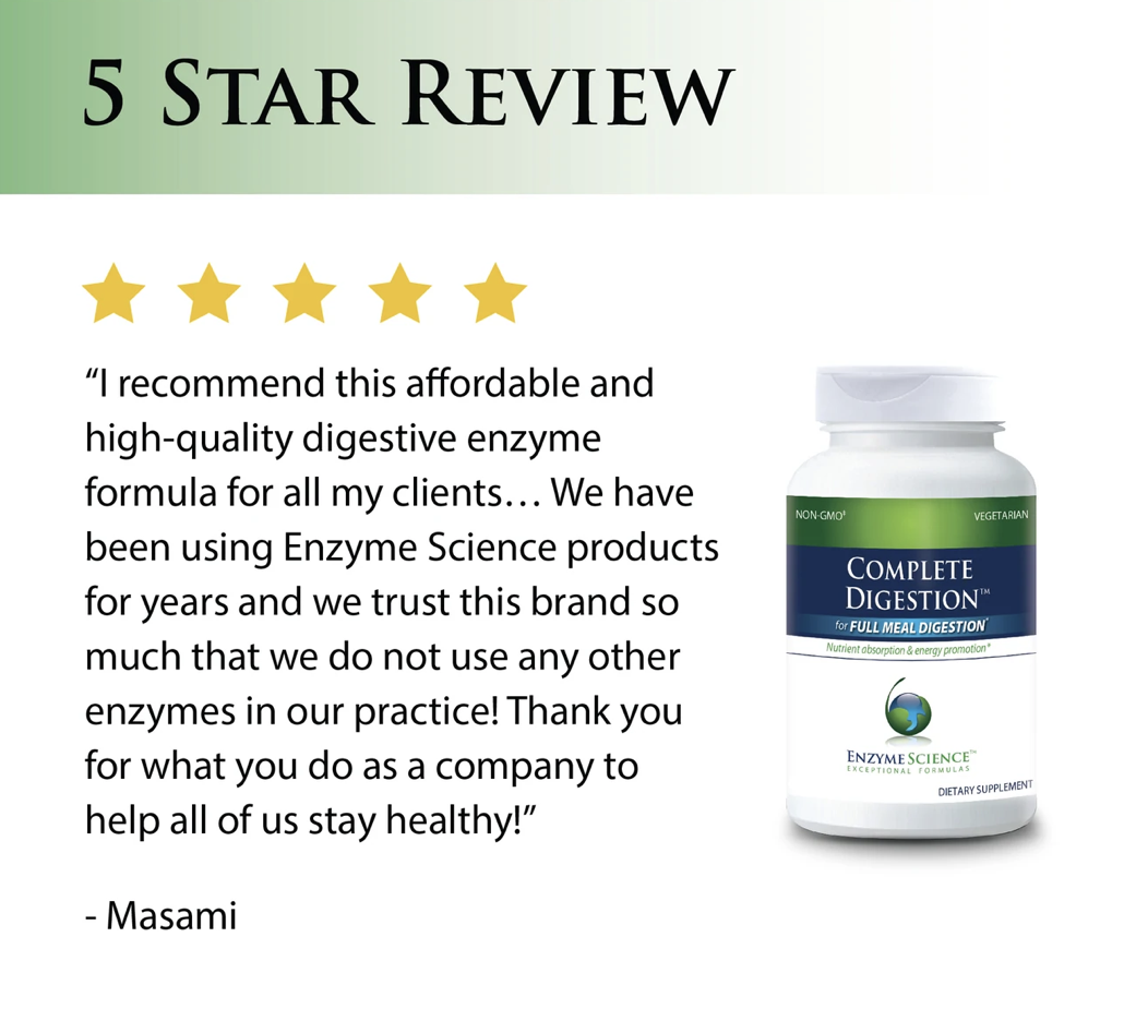 Complete Digestion capsules Enzyme Science - Premium Vitamins & Supplements from Enzyme Science - Just $13.50! Shop now at Nutrigeek