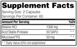Betaine HCL 120 capsules Enzyme Science - Premium Vitamins & Supplements from Enzyme Science - Just $22.99! Shop now at Nutrigeek