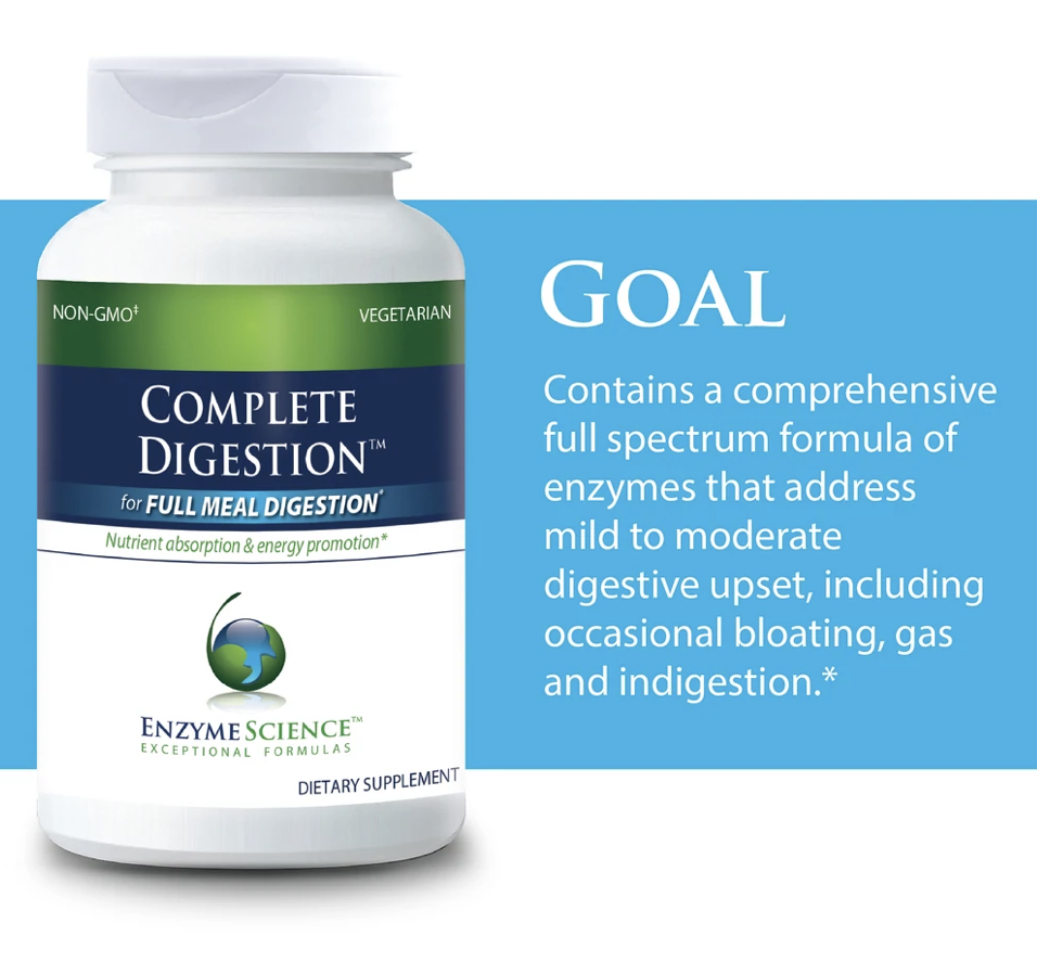 Complete Digestion 90 Capsules Enzyme Science - Premium  from Enzyme Science - Just $36.00! Shop now at Nutrigeek