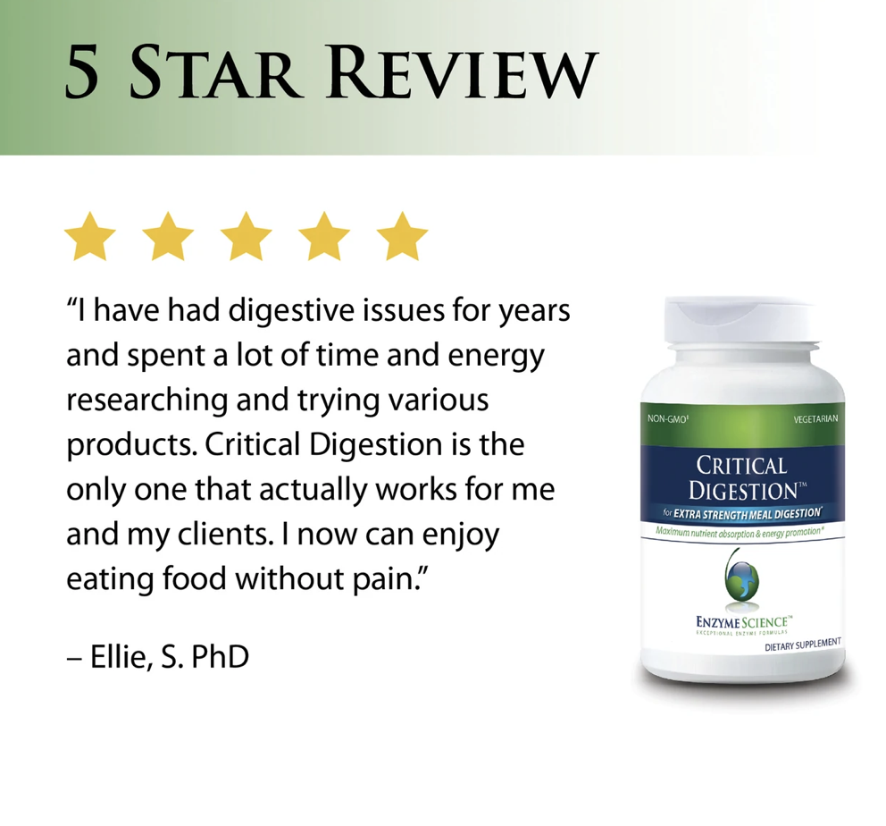 Critical Digestion™ capsules Enzyme Science - Premium Vitamins & Supplements from Enzyme Science - Just $22.99! Shop now at Nutrigeek