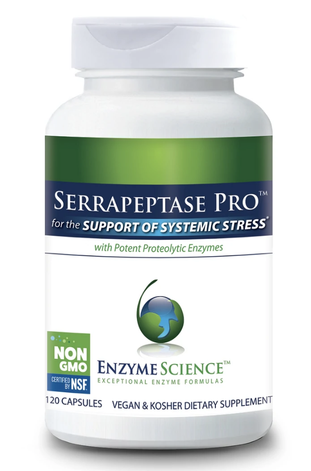 Serrapeptase Pro 120 capsules Enzyme Science - Premium Vitamins & Supplements from Enzyme Science - Just $57.50! Shop now at Nutrigeek