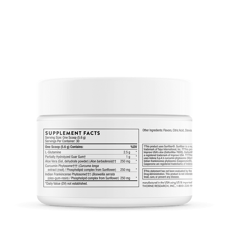 EnteroMend Orange Vanilla 5.9 oz 168 g Thorne - Premium Vitamins & Supplements from Thorne - Just $45.00! Shop now at Nutrigeek