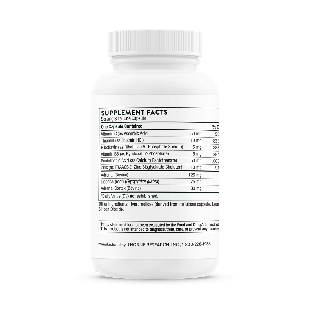 Cortrex® 60 capsules Thorne - Premium Vitamins & Supplements from Thorne - Just $22.00! Shop now at Nutrigeek
