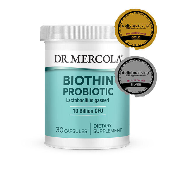 Biothin Probiotics 30 capsules Dr.Mercola - Premium  from Dr. Mercola - Just $37.49! Shop now at Nutrigeek