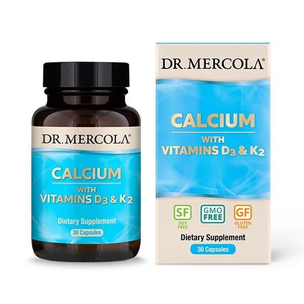 Calcium with Vitamins D3 and K2 30 capsules Dr.Mercola - Premium  from Dr. Mercola - Just $39.97! Shop now at Nutrigeek