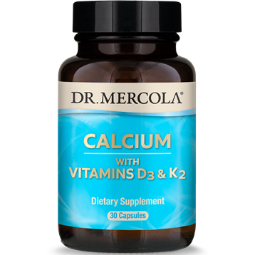 Calcium with Vitamins D3 and K2 30 capsules Dr.Mercola - Premium  from Dr. Mercola - Just $39.97! Shop now at Nutrigeek