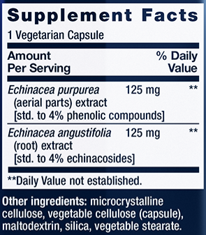 Echinacea Elite 60 capsules Life Extension - Premium Vitamins & Supplements from Life Extension - Just $15.99! Shop now at Nutrigeek