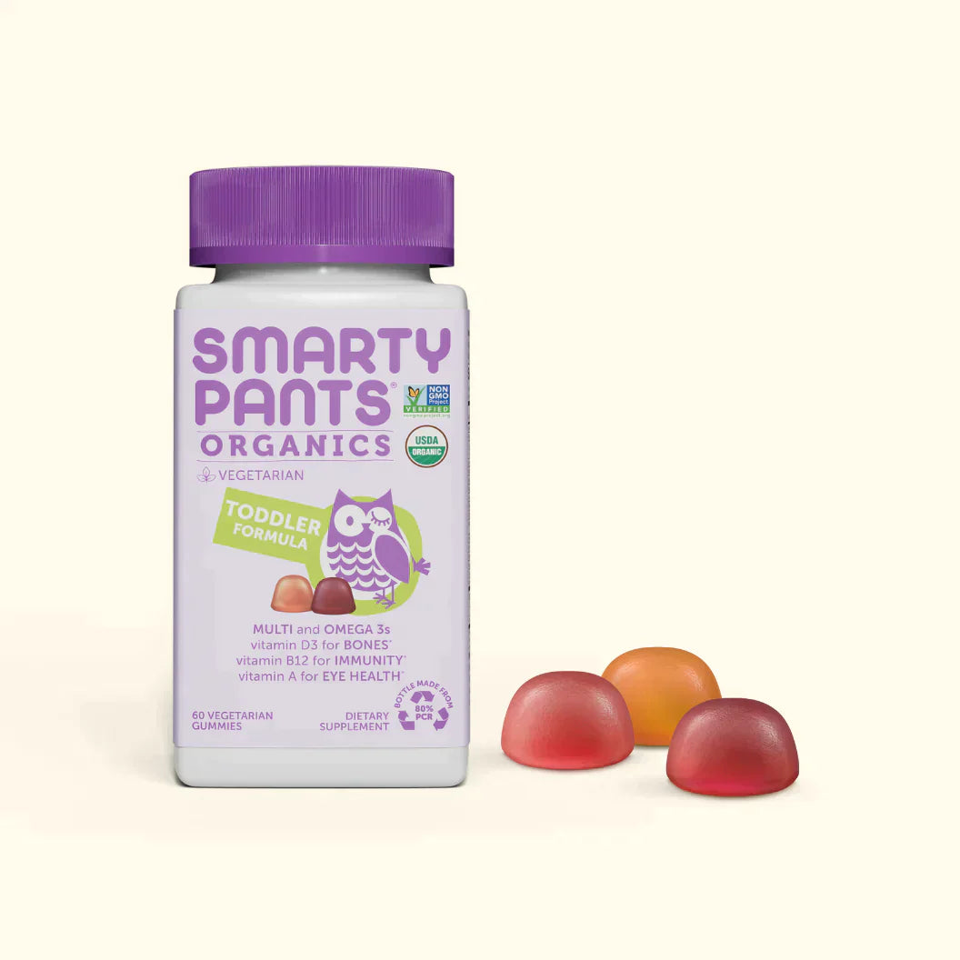 Toddler Formula Organic 60 gummies SmartyPants Vitamins - Premium Vitamins & Supplements from SmartyPants Vitamins - Just $25.99! Shop now at Nutrigeek