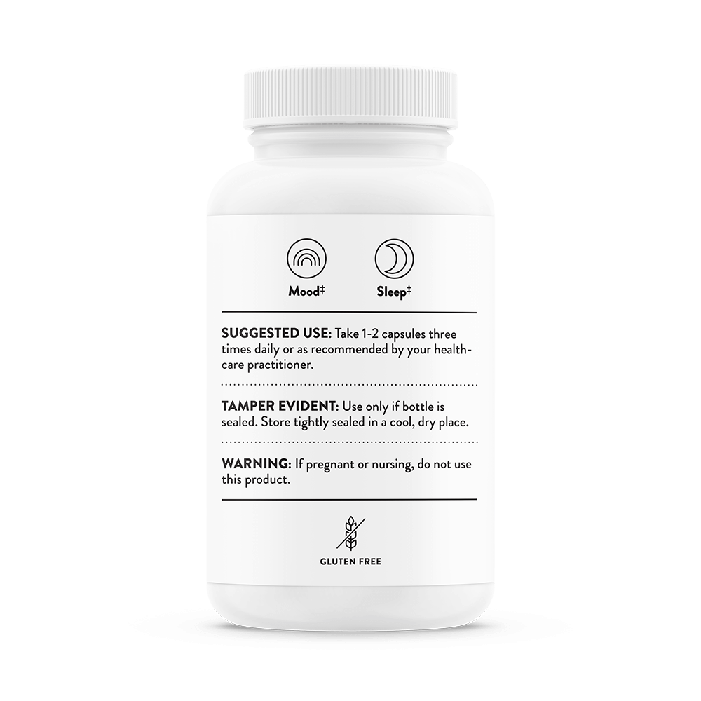 5-Hydroxytryptophan 90 capsules Thorne - Premium Vitamins & Supplements from Thorne - Just $35.00! Shop now at Nutrigeek